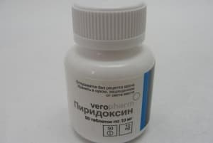 пиридоксина г/хл таблетки 10мг n50