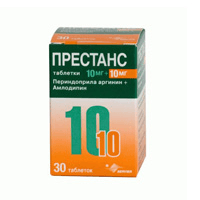 престанс таблетки 10мг плюс 10мг №30