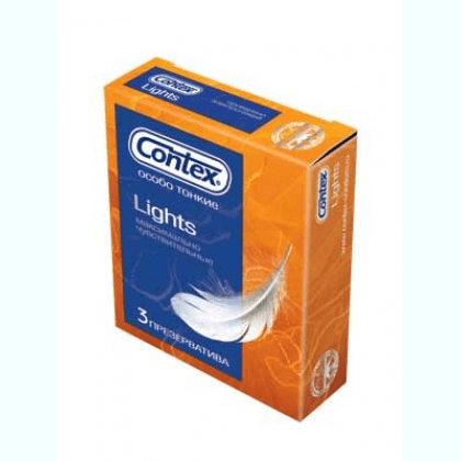 презервативы contex лайт №3 тонкие