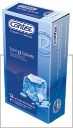 презервативы contex лонг лав №12 с анестетиком