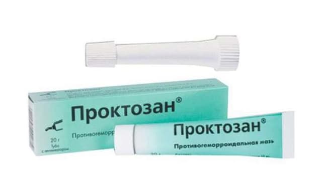 проктозан мазь ректальная 20 г