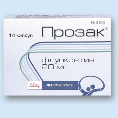 прозак капсулы 20мг n14