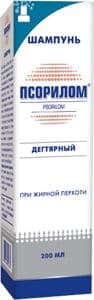 псорилом шампунь дегтярный 200 мл
