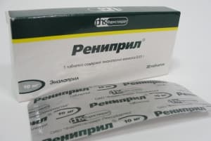 рениприл таблетки 10мг n20