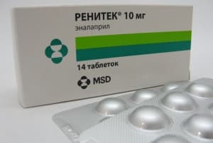 ренитек таблетки 10мг n14