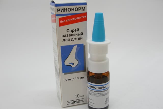 ринонорм спрей назальный 0,05% 15 мл