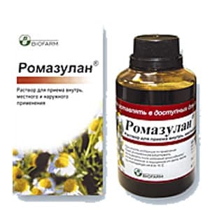 ромазулан раствор для местного применения 100 мл флакон
