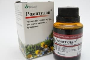 ромазулан раствор для местного применения 50 мл флакон