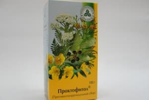 противогеморроидальный сбор проктофитол №20 фильтр-пакетов