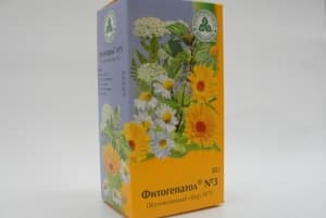 желчегонный сбор №3 фитогепатол №20 фильтр-пакетов