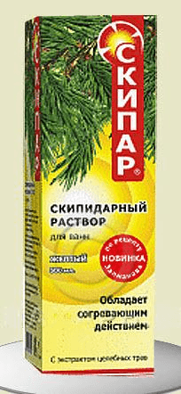 скипар раствор для ванн желтый 500 мл