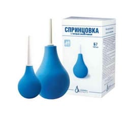 спринцовка твердый наконечник б7 инд, уп,