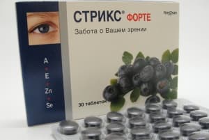 стрикс форте таблетки n30