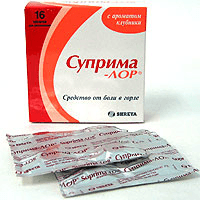 суприма-лор клубника №16 таблетки для рассасывания
