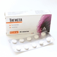 тагиста таблетки 24мг n30