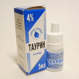 таурин капли глазные 4% 5 мл