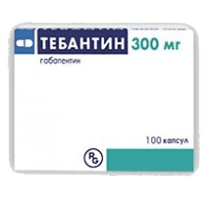 тебантин капсулы 300мг n100