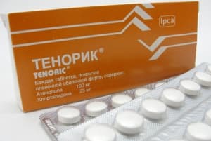 тенорик таблетки покрытые оболочкой 100/25мг n28