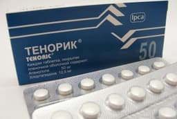 тенорик таблетки покрытые оболочкой 50/12,5мг n28
