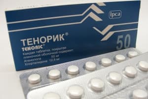 тенорик таблетки покрытые оболочкой 50/12,5мг n28