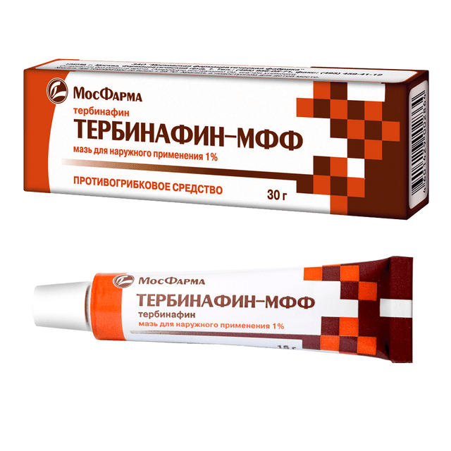 тербинафин-мфф мазь 1% 15г