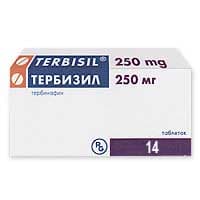 тербизил таблетки 250мг n14