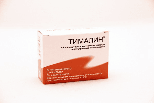 тималин лиофилизированный для инъекций 10 мг №10 флакон