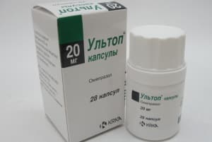 ультоп капсулы 20мг n28