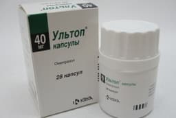 ультоп капсулы 40мг n28