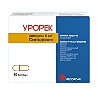 урорек капсулы 8мг n30