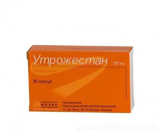 утрожестан 100 мг №28 капс