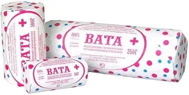 вата хир, стерильная экстра плюс 100г