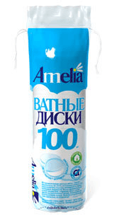амелия диски ватные №100