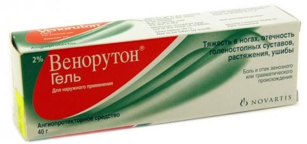 венорутон гель 2% 40 г