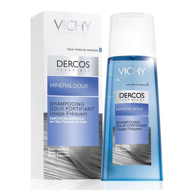 vichy деркос шампунь нежные минералы 200 мл