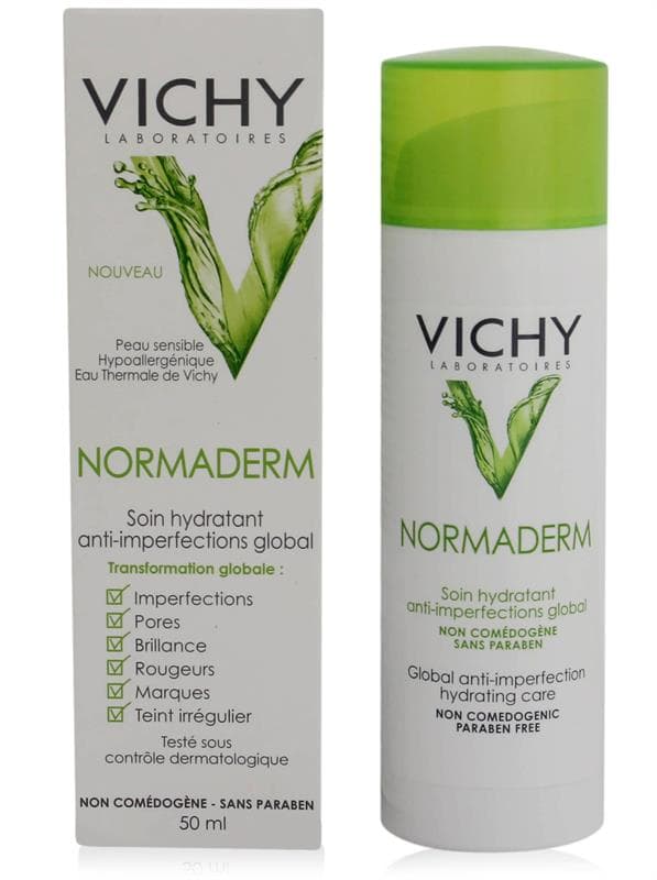 vichy нормадерм глобал крем 50 мл увлажняющий