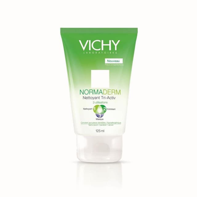 vichy нормадерм три-актив 3в1 125 мл глубокое очищение