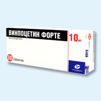 винпоцетин форте таблетки 10мг №30