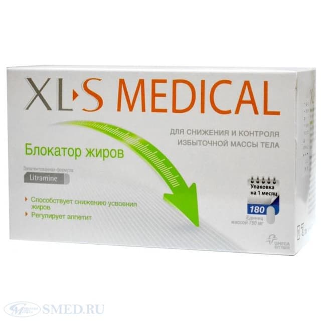 xl-s medical блокатор жиров №180 табл
