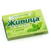 живица таежная жевательная резинка №5 мята