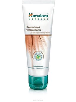 хималая хербалс маска для лица очищающая грязевая 75 мл