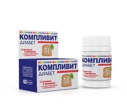 компливит диабет таблетки №30
