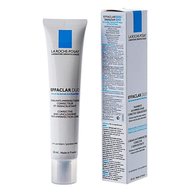 la roche-posay позе эфаклар дуо плюс крем-гель корректирующий 40 мл