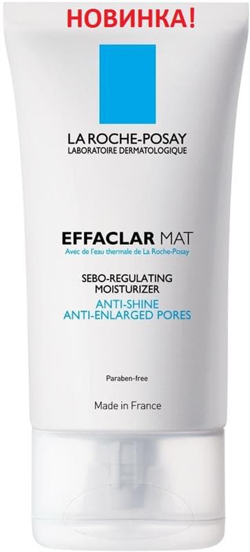 la roche-posay позе эфаклар мат эмульсия матирующая 40 мл