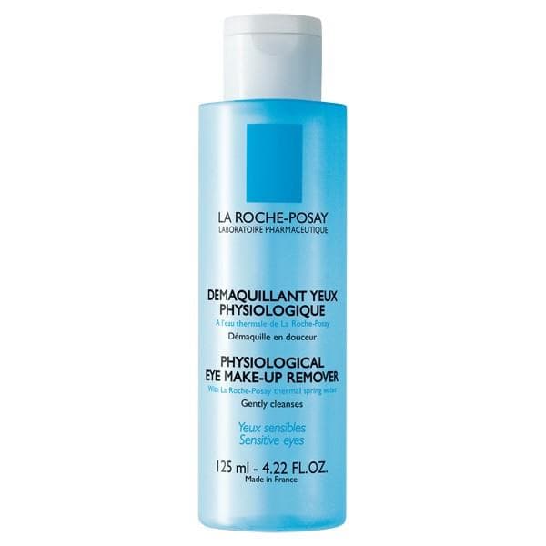 la roche-posay позе физио жидкость для снятия макияжа с чувствительных глаз 125 мл
