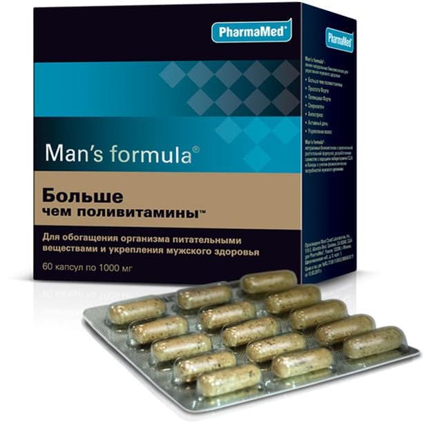 менс формула больше чем поливитамины для мужчин n60 капсулы