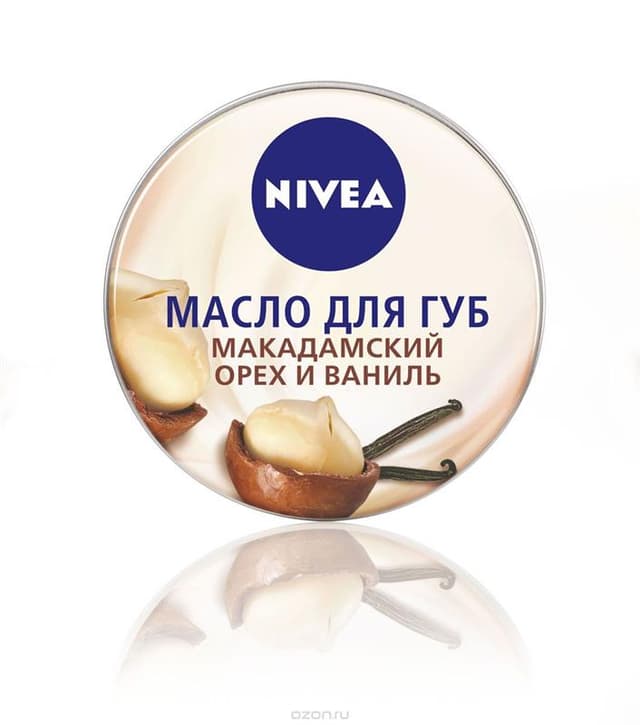 нивея lip care масло для губ макад, орех/ваниль 16,7 гр, 18% ндс