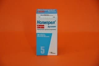 нолипрел а форте таблетки покрытые оболочкой 5мг/1,25мг n30