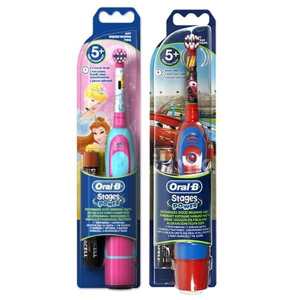 oral-b зубная щетка электрическая детская stages power
