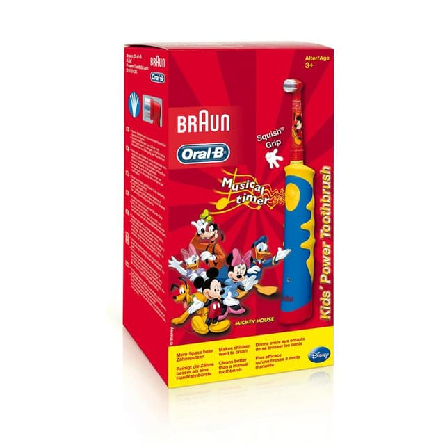 oral-b зубная щетка электрическая детская vitality kids